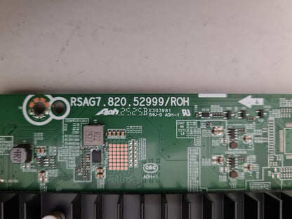 HISENSE 65U7QAU MAIN BOARD RSAG7.820.52999 421173 420002 65U70QAVT
