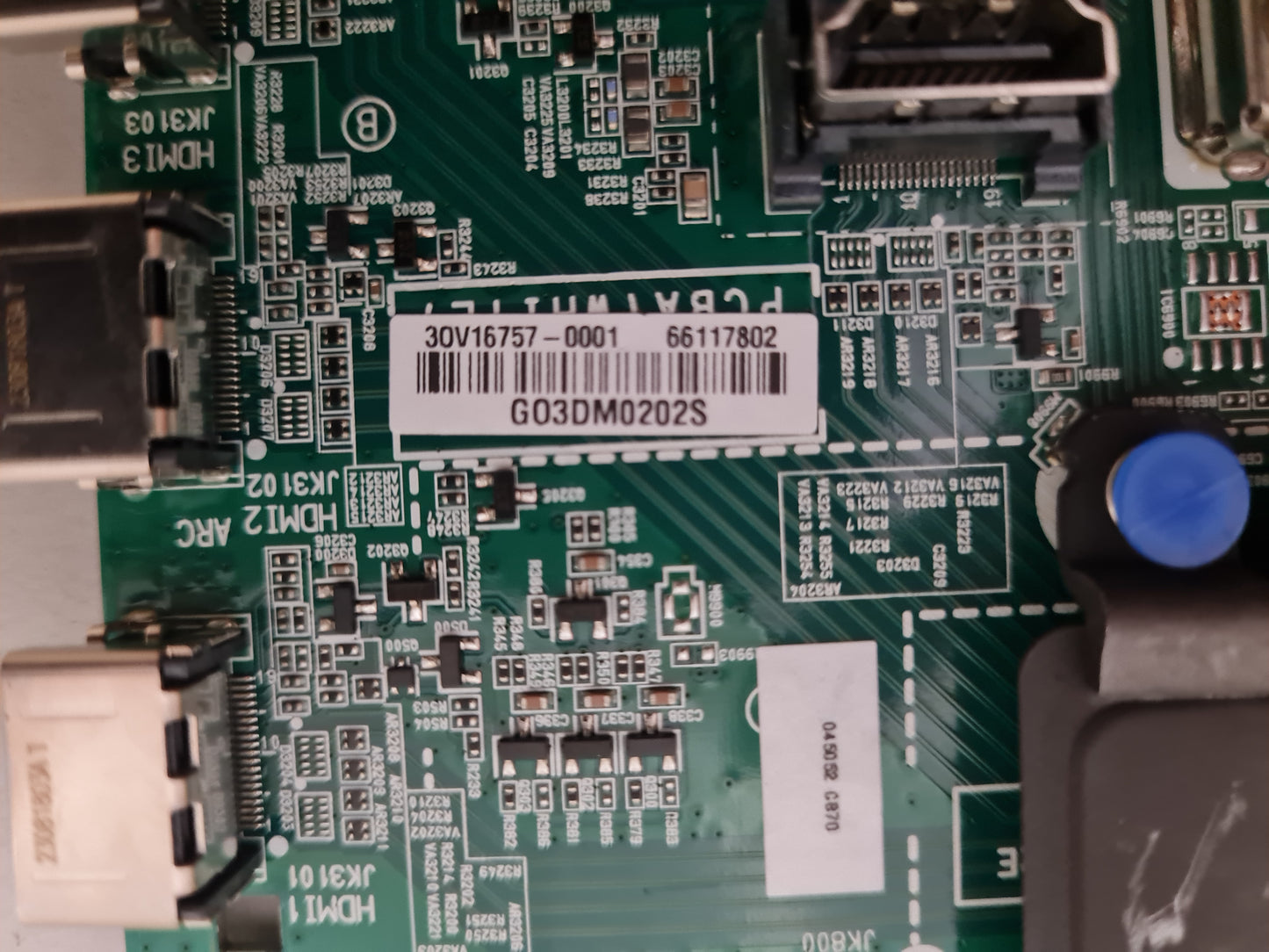 LG OLED 55CXPTA .AAUWLJD MAIN BOARD EAX69049007 1.0 66117802