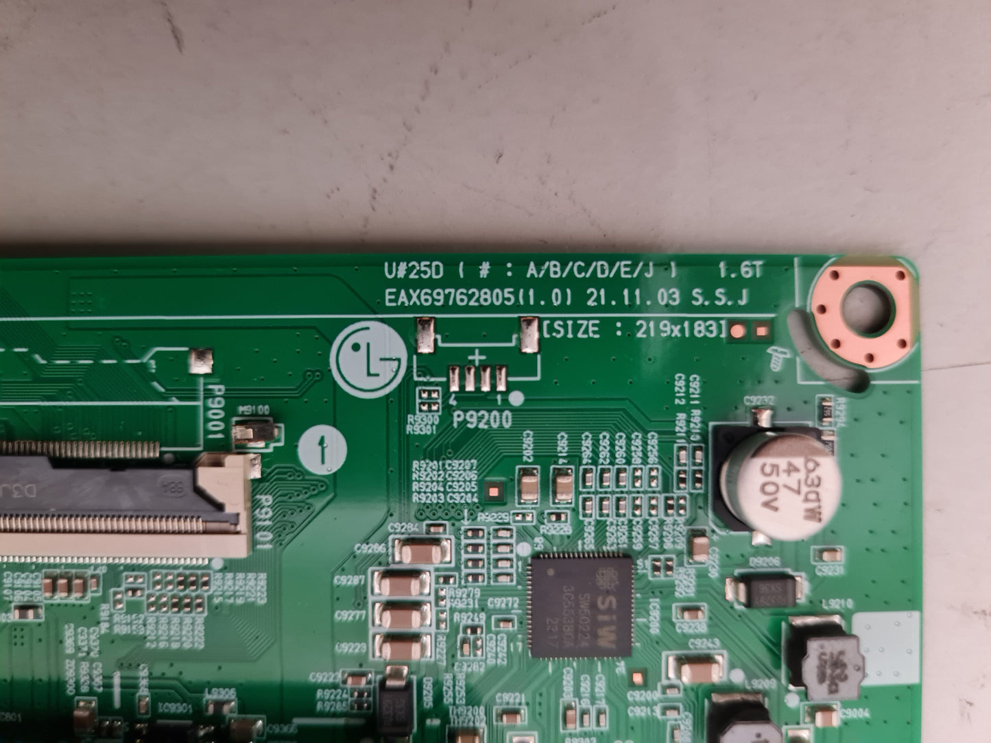 LG 75NANO75SQA .AAUFLJD MAIN BOARD EBU66770501 EAX69762805 1.0