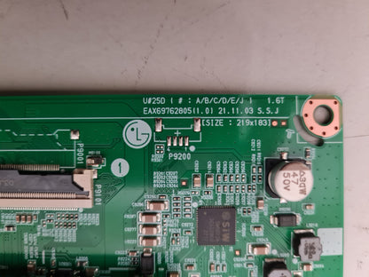 LG 75NANO75SQA .AAUFLJD MAIN BOARD EBU66770501 EAX69762805 1.0