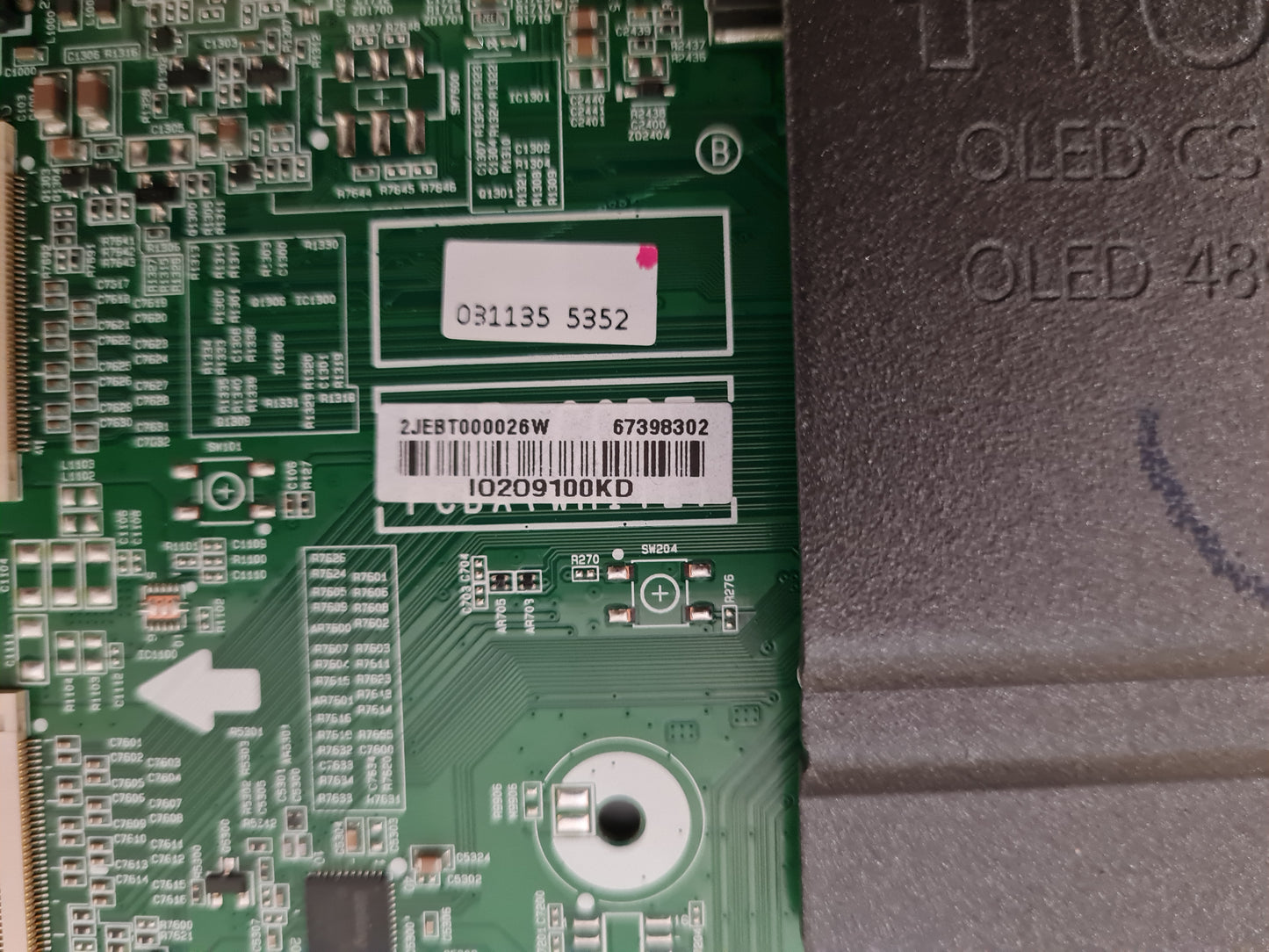 LG OLED 77CSPSA MAIN BOARD EAX69802105 1.0 67398302