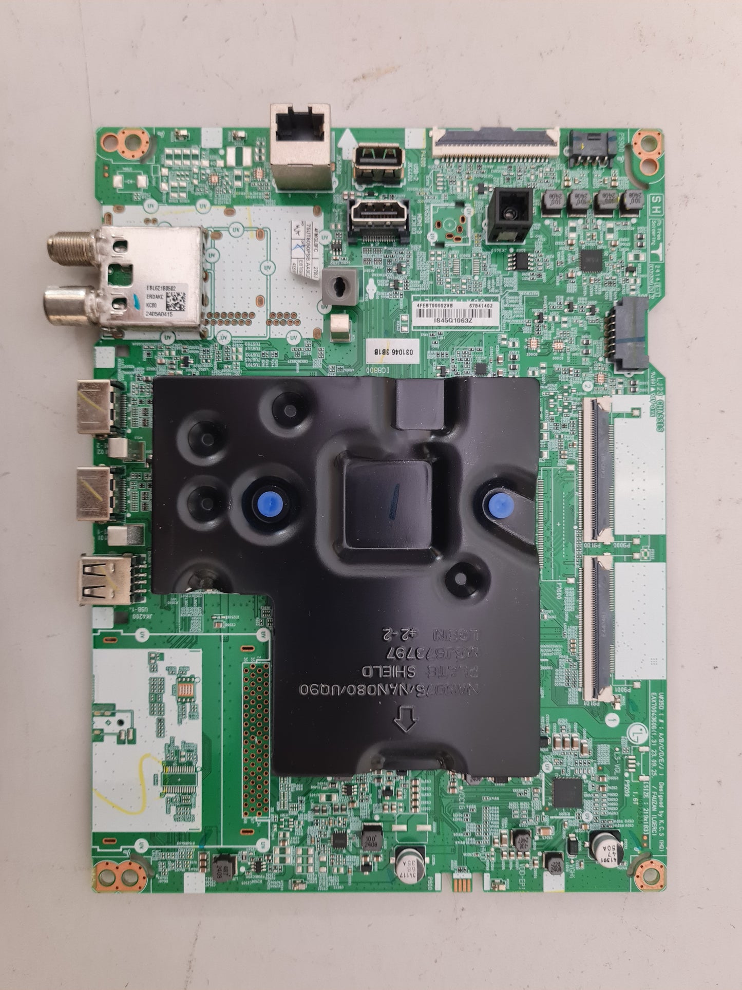 LG 75UT8050PSB .AAUFLJD MAIN BOARD EBT67841402 EAX70043606 1.3