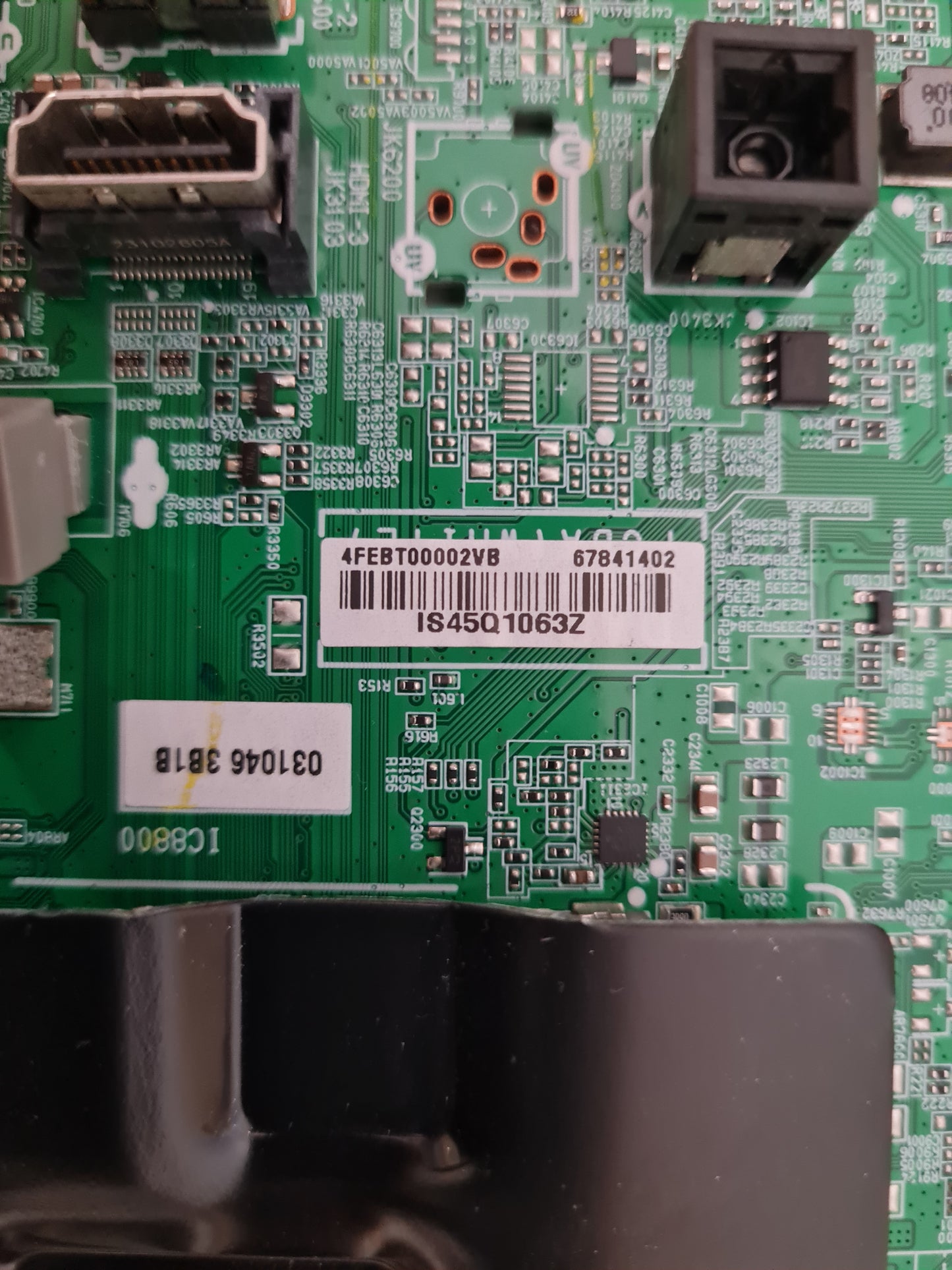 LG 75UT8050PSB .AAUFLJD MAIN BOARD EBT67841402 EAX70043606 1.3