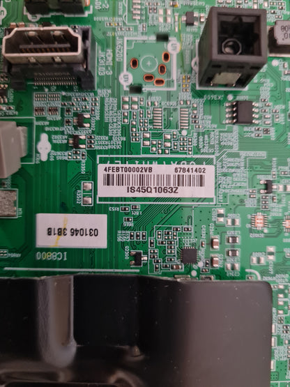 LG 75UT8050PSB .AAUFLJD MAIN BOARD EBT67841402 EAX70043606 1.3