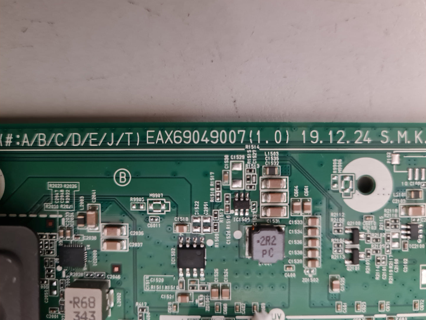 LG OLED 65CXPTA .AAU MAIN BOARD EAX69049007 1.0 EBU66118902 66117802