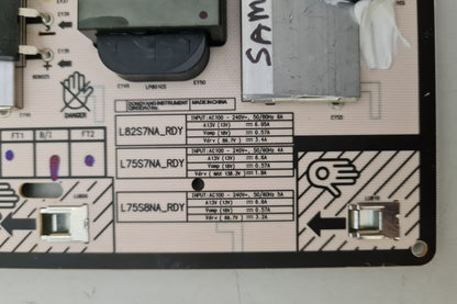 SAMSUNG QA82Q75RAW POWER SUPPLY BOARD BN44-00983B L82S7NA_RDY