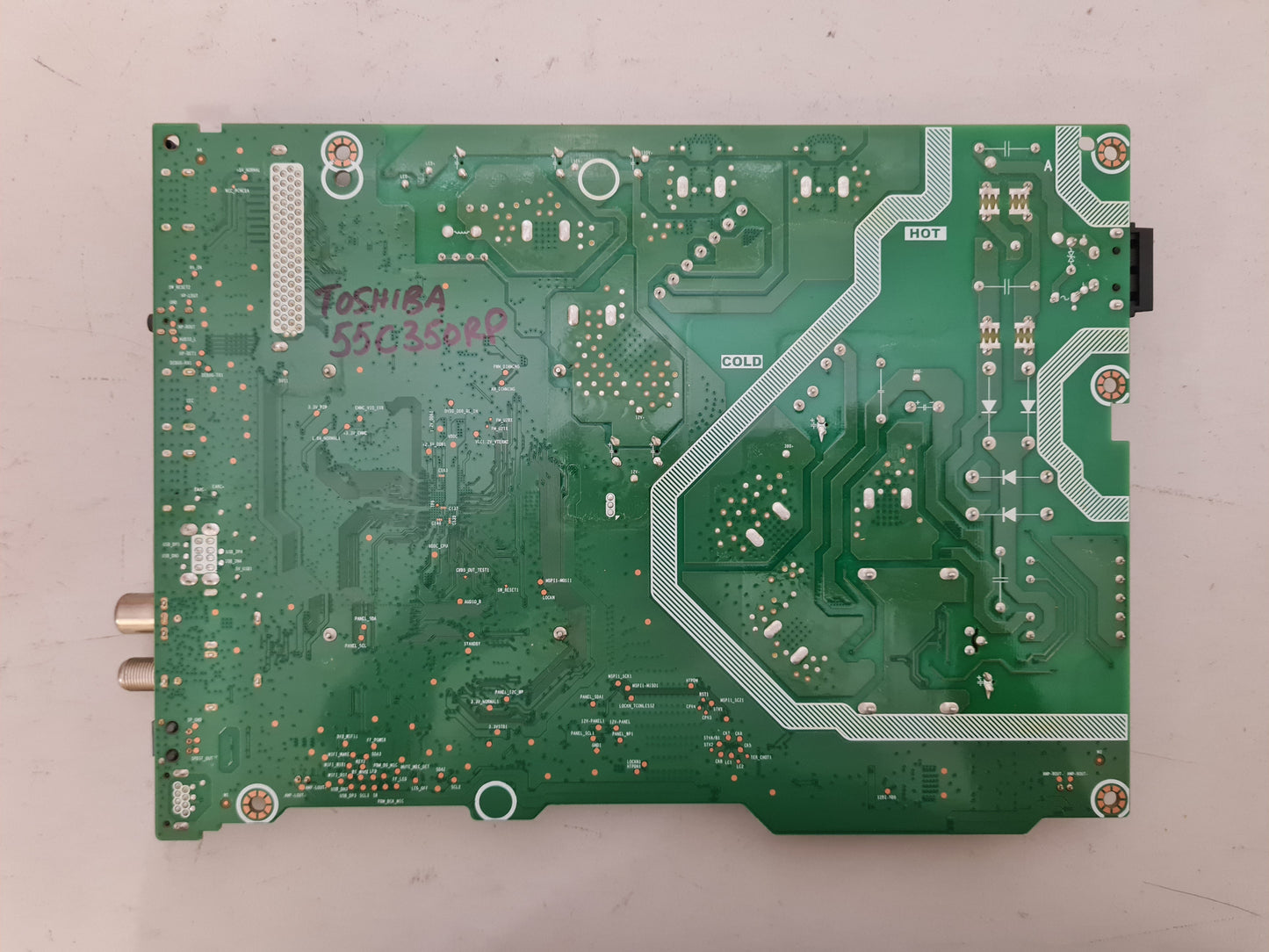 TOSHIBA 55C350RP MAIN & POWER A.I.O BOARD RSAG7.820.53159 430598 425449