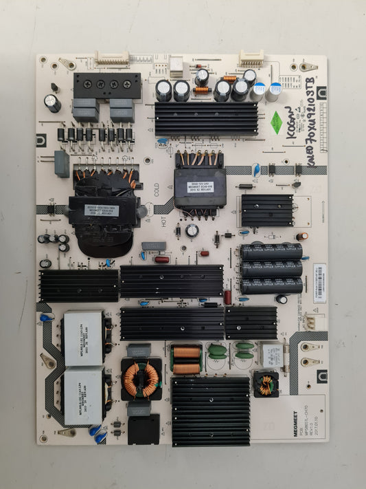 KOGAN KALED70XU9210STB POWER SUPPLY BOARD MP5865TL-CH70 CH1300D-4SF 250-U