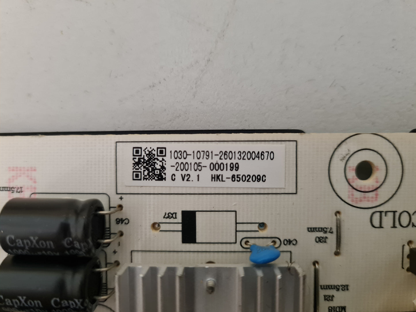EKO K65USG POWER SUPPLY BOARD 261501000800 260132004670 HKL-650209C