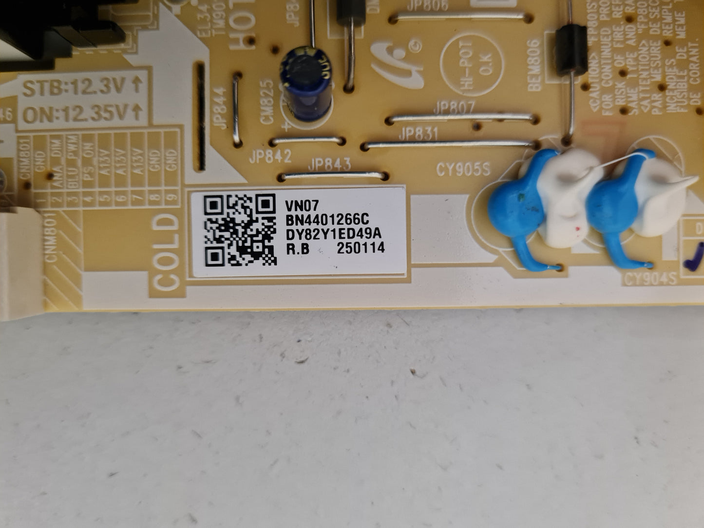 SAMSUNG UA43DU7700 POWER SUPPLY BOARD BN44-01266C L43S6_DVD