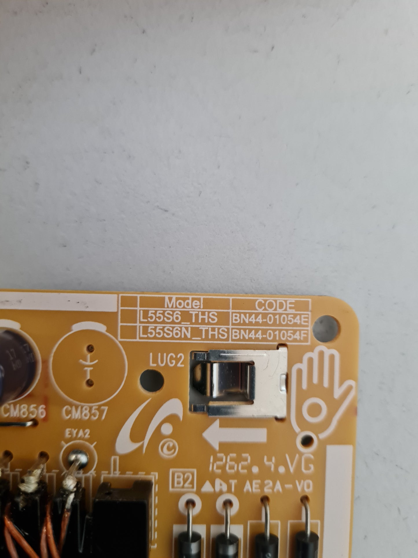 SAMSUNG HG50AJ690K POWER SUPPLY BOARD BN44-01054F L55S6N_THS