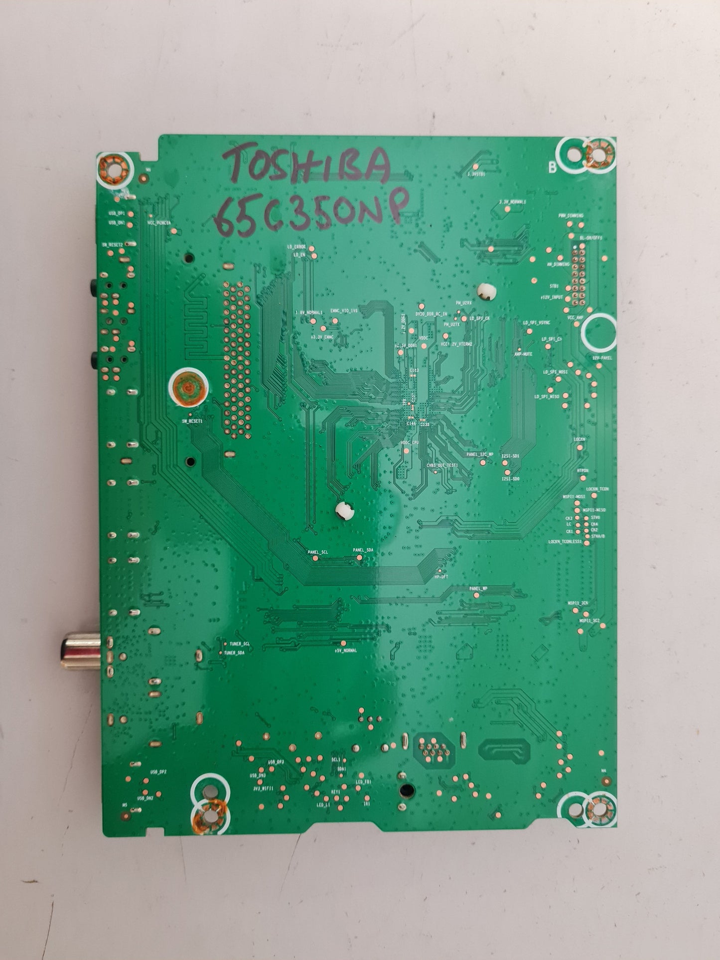 TOSHIBA 65C350NP MAIN BOARD RSAG7.820.13538 401218 401216