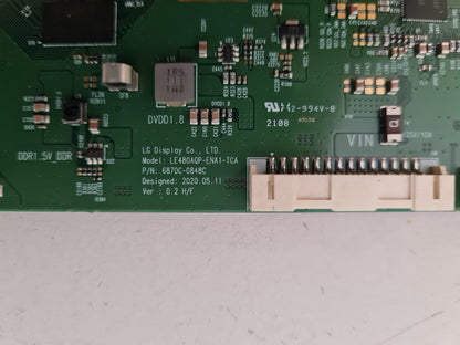 SONY XR-65A80J T-CON BOARD 6870C-0848C 6871L-6385B