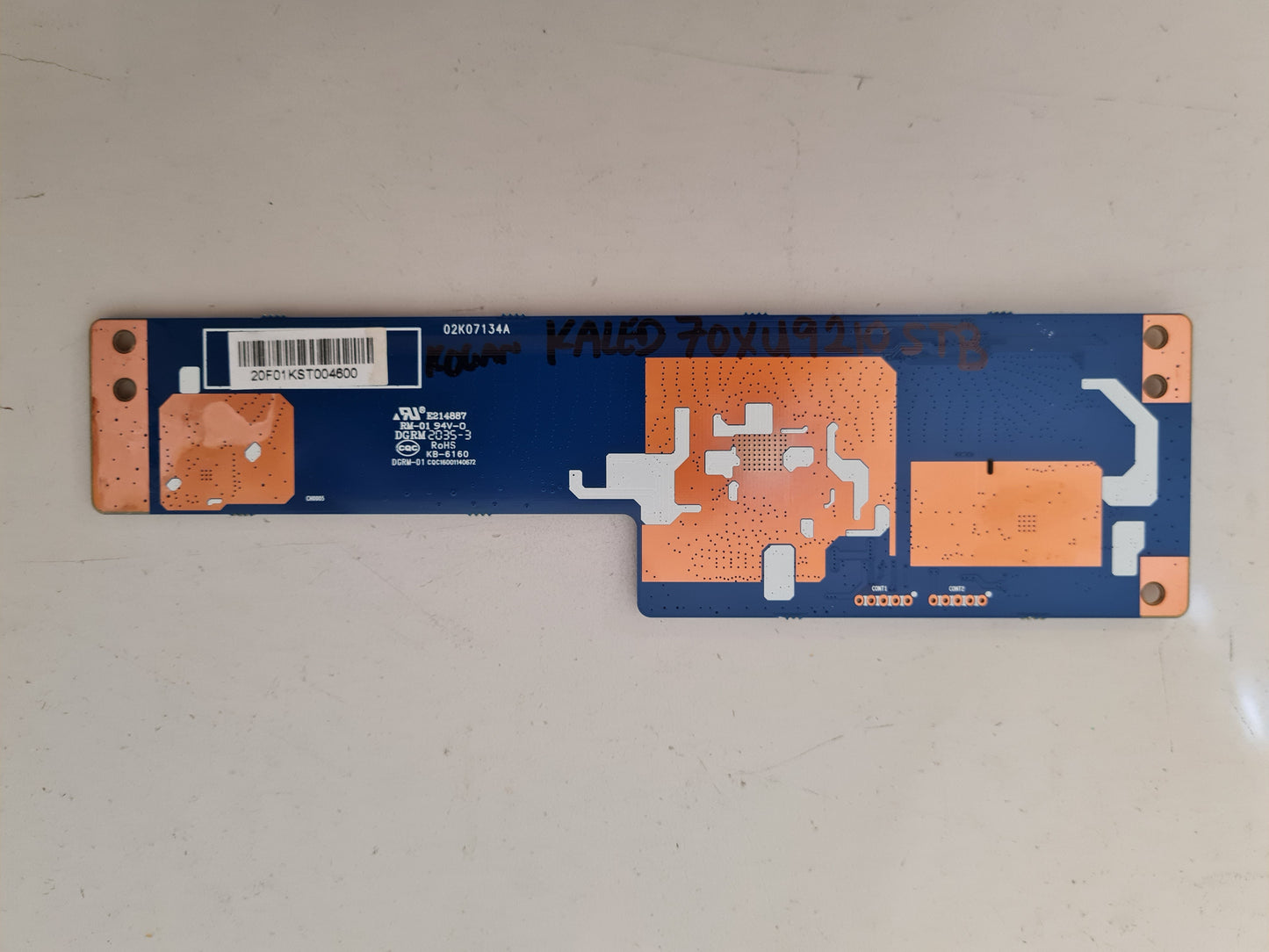 KOGAN KALED70XU9210STB T-CON BOARD JUC7.820.00275474
