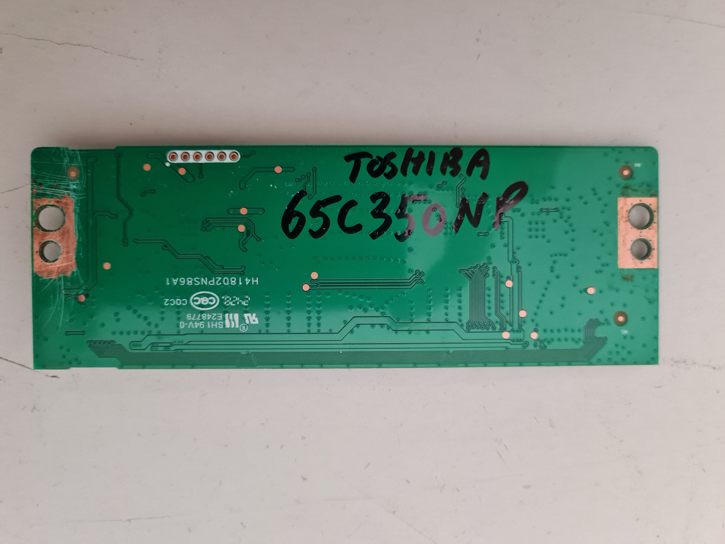 TOSHIBA 65C350NP T-CON BOARD RSAG7.820.11538 343804