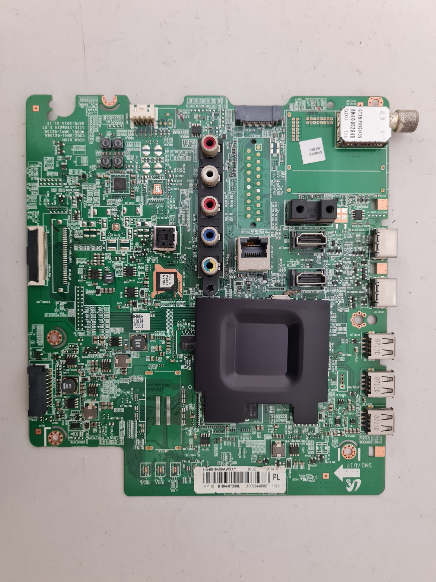 SAMSUNG UA48H6400 AWXXY (VER TH01) MAIN BOARD BN94-07259L