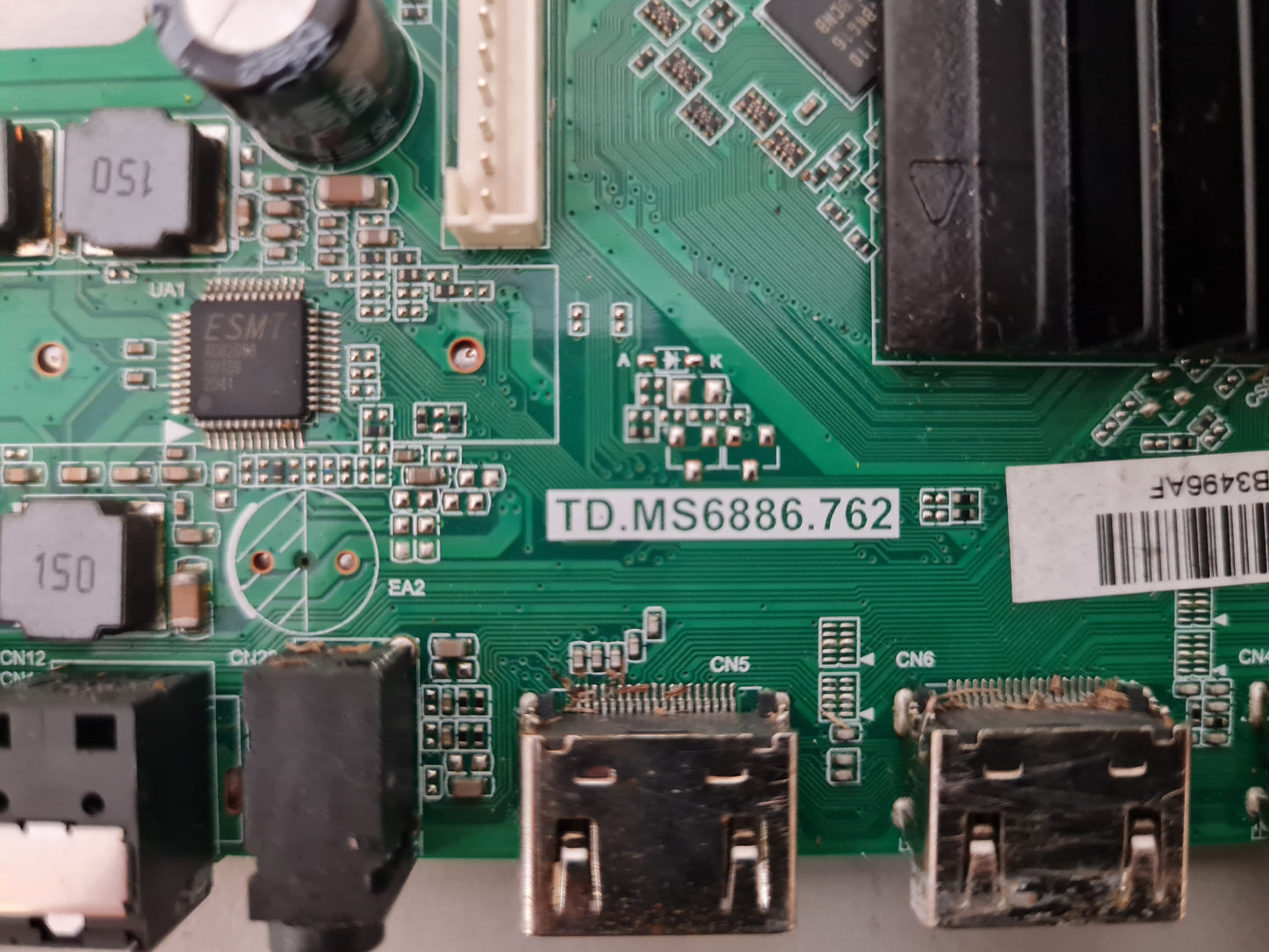 KOGAN KALED75RT9220SVA MAIN BOARD TD.MS6886.762 ST7461E02-1