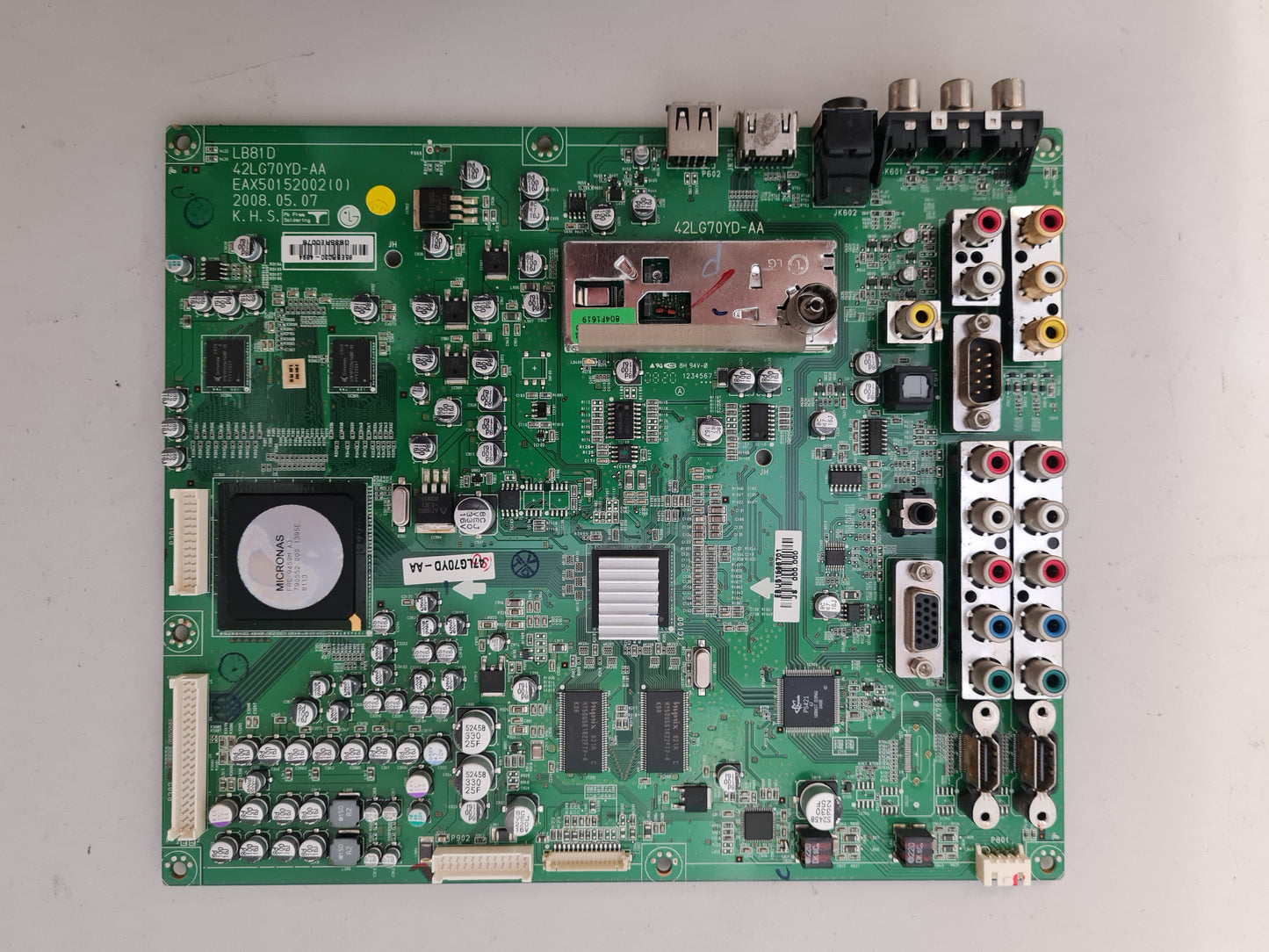 LG 47LG70YD -AA MAIN BOARD EAX50152002 (0) EBU5159701