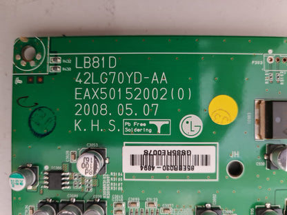 LG 47LG70YD -AA MAIN BOARD EAX50152002 (0) EBU5159701