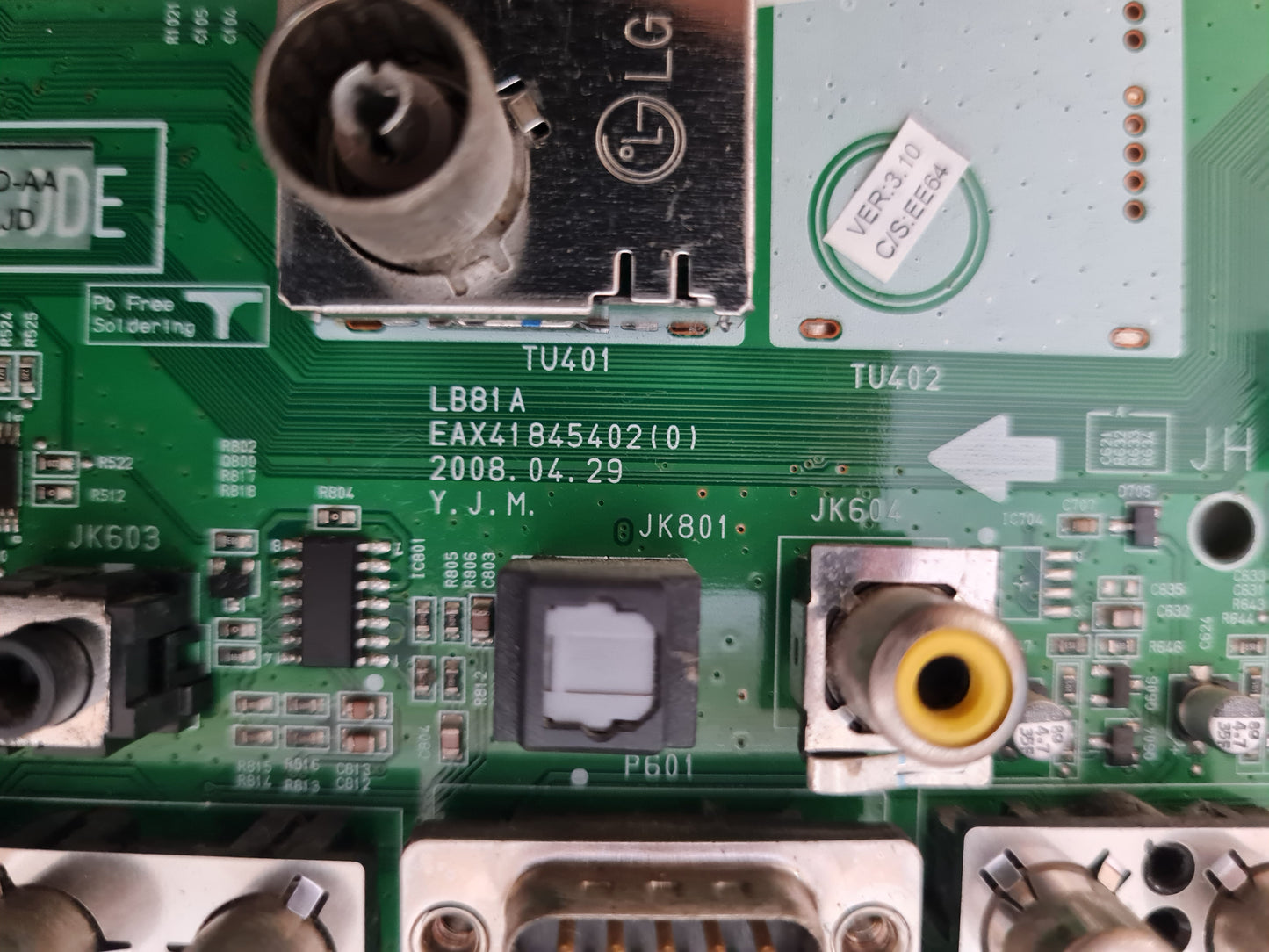 LG 42LG30D -AAAAUPLJD MAIN BOARD EAX41845402 (0)
