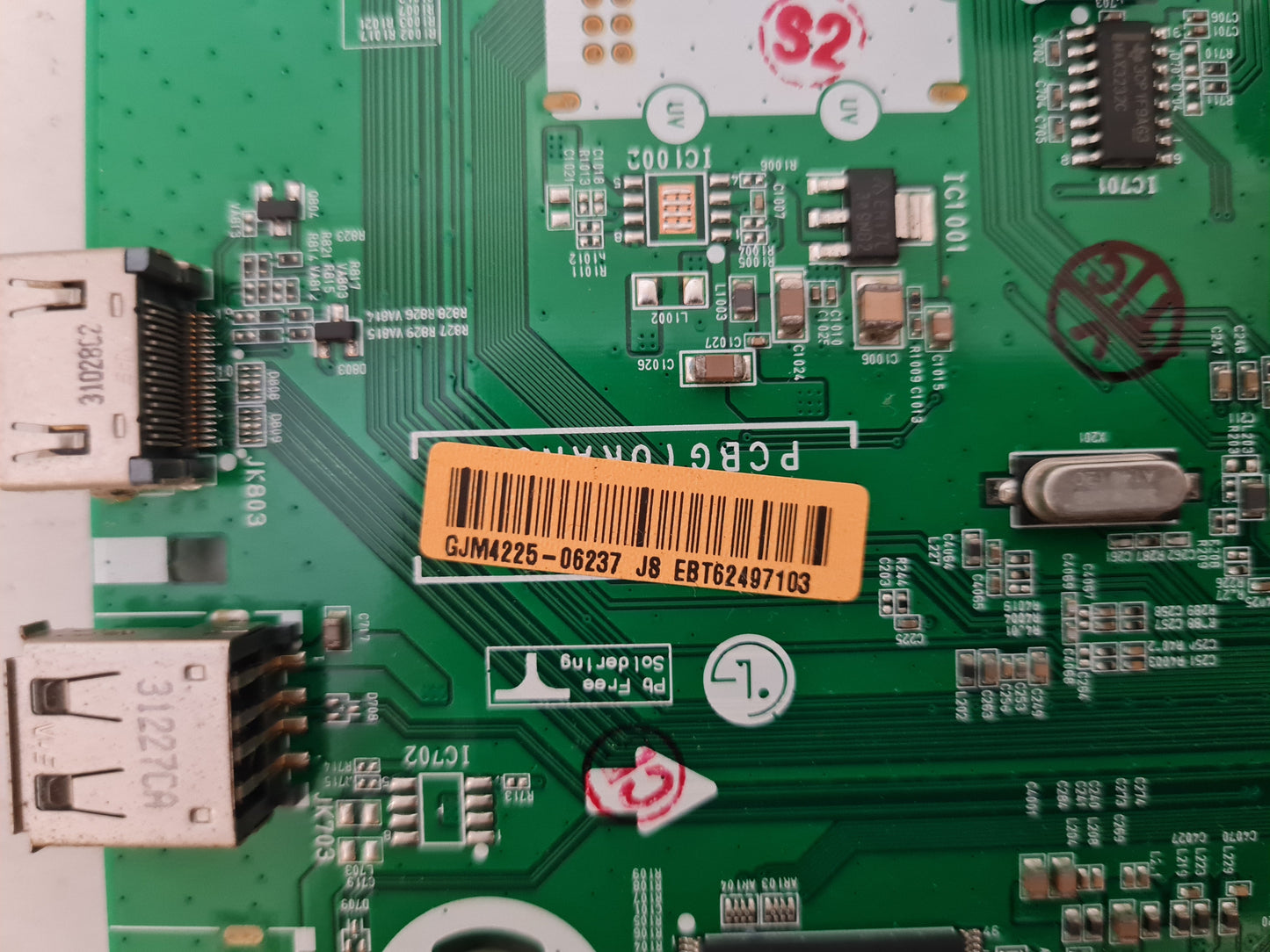 LG 42LN549C MAIN BOARD EBT62497103 62062913 EAX65000005 1.0