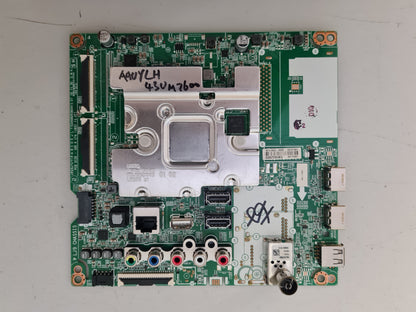 LG 43UM7600PTA MAIN BOARD 65707501 66116501 EAX68253604 1.0