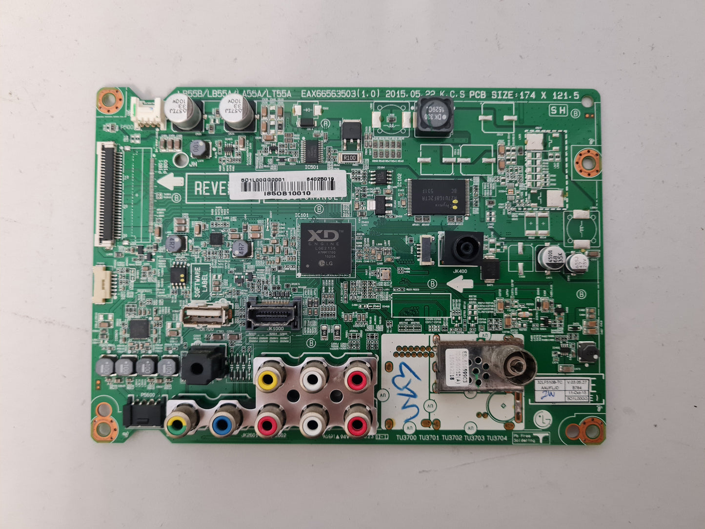 LG 32LF510B -TC.AAUFLJD MAIN BOARD EAX66563503 1.0 64025019