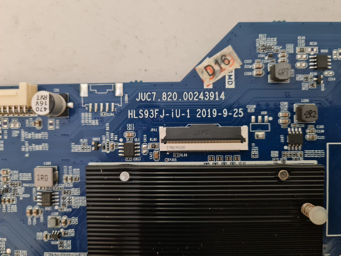 KOGAN KALED55XU9220STA MAIN BOARD JUC7.820.00243914 HLS93FJ-IU1