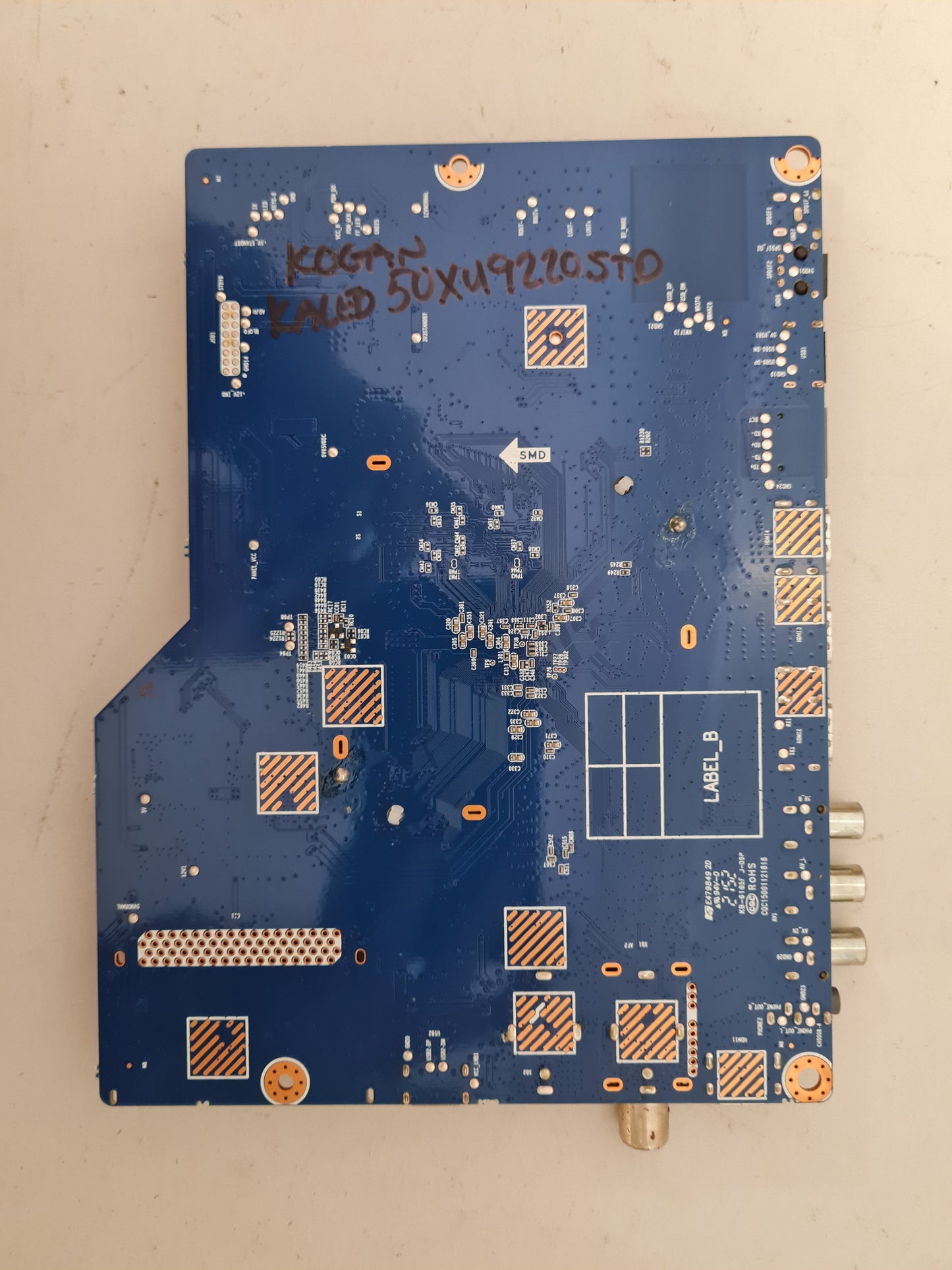 KOGAN KALED50XU9220STD MAIN BOARD HLS93FJ-IU-1 JUC7.820.00243914