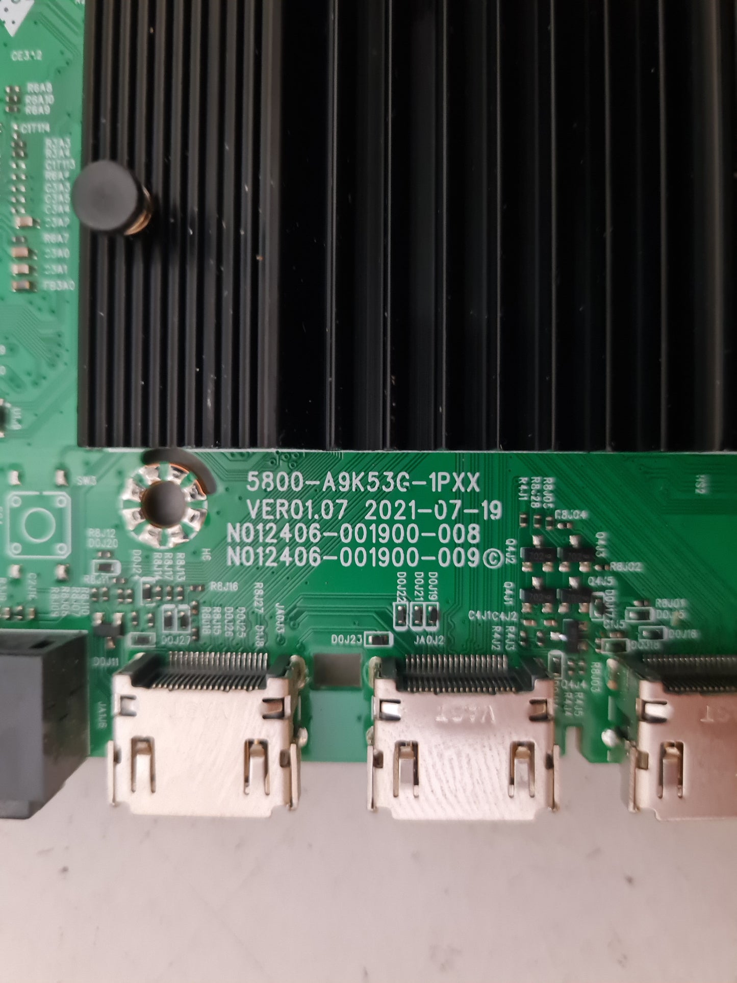 KOGAN KALED58TU9420KA MAIN BOARD POWER SUPPLY BOARD 5800-A9K53G-1PXX N01246-001900-008 N01246-001900-009