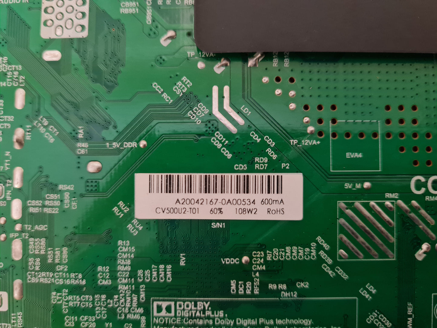 KOGAN KALED50JU8300VA MAIN BOARD TP.MS3683B.PC821 306011C683821006