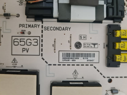 LG OLED 65G3PSA POWER SUPPLY BOARD EAX69975003 1.1 LGPS65G3-23OP