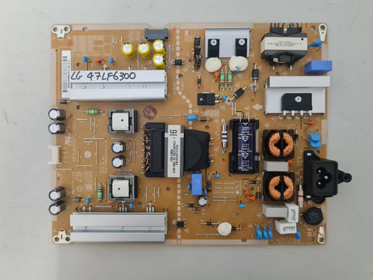 LG 47LF6300 POWER SUPPLY BOARD LGP4760RI-15CH2 EAX66203101 1.8 EAY63689101