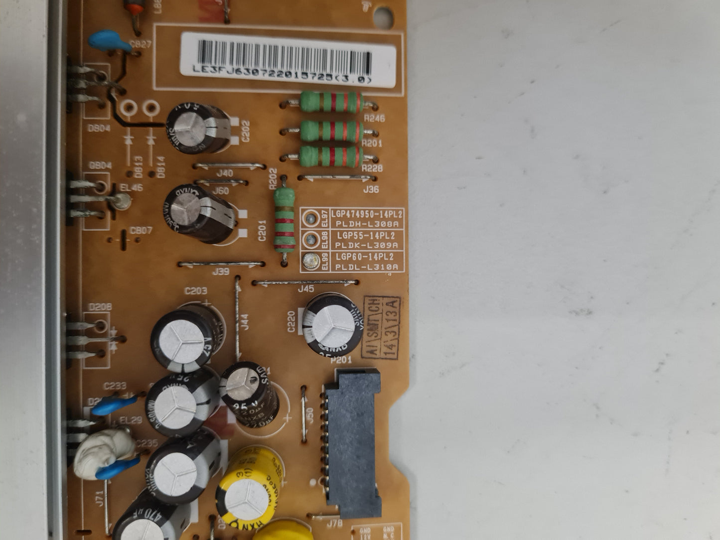 LG 60LB5610 POWER SUPPLY BOARD EAY63072201 EAX65423801 2.1 3PCR00367B