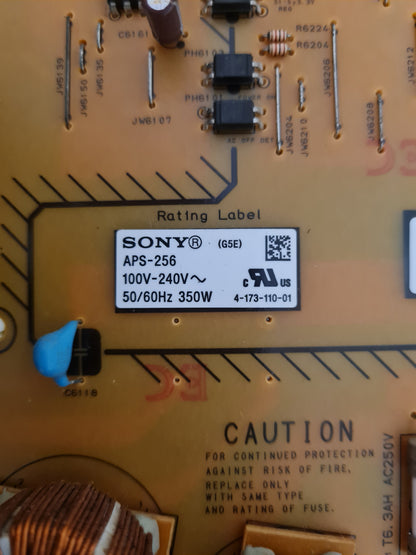 SONY KDL- 55EX500 POWER SUPPLY BOARD G5 147420311 1-881-435-12 APS-256