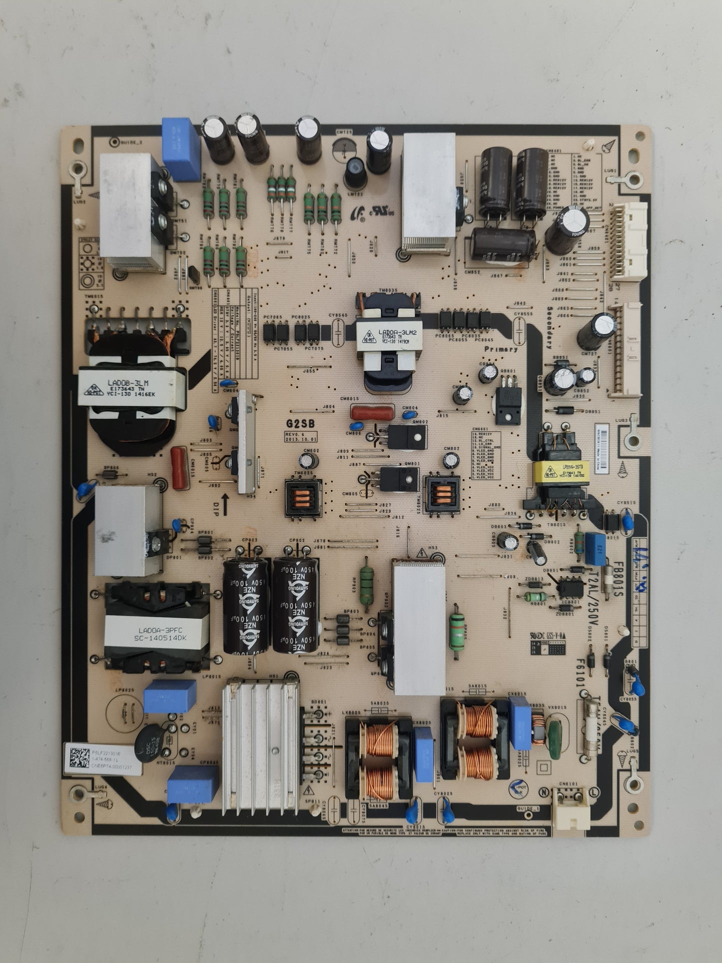 SONY KDL- 70W850B POWER SUPPLY BOARD G2SB 1-474-568-11 PSLF221301B