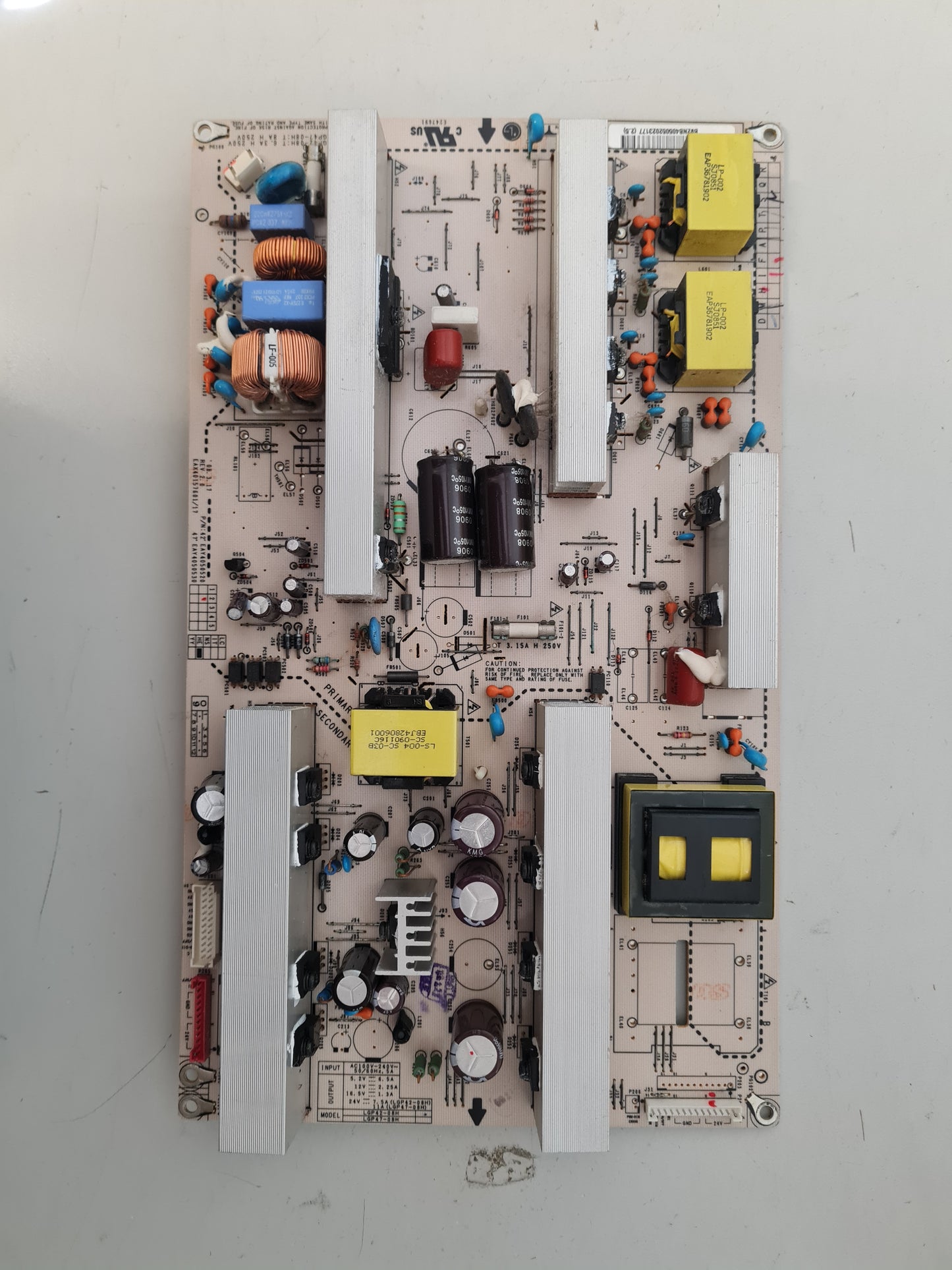 LG 42LG50FD POWER SUPPLY BOARD EAX40157601/17 EAY40505202LGP42-08H:T