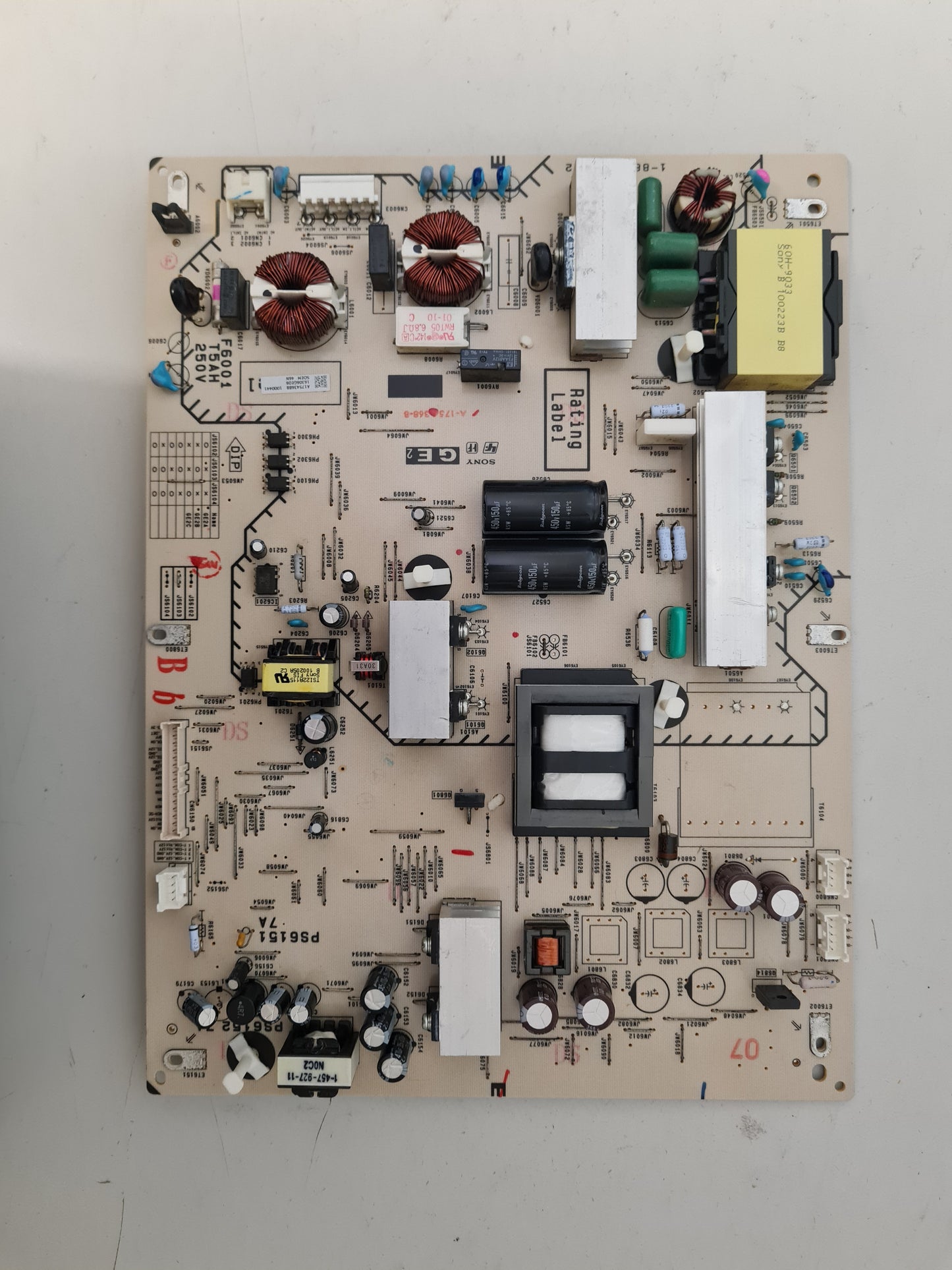 SONY KDL- 46NX700 POWER SUPPLY BOARD GE2B 1-881-955-12 A1754368B