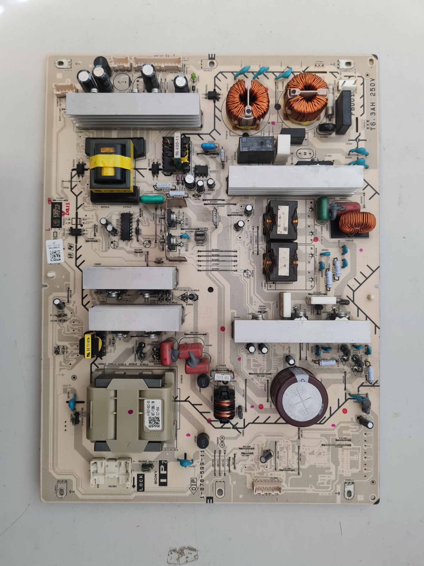 SONY KDL- 46W5500 POWER SUPPLY BOARD IP2 1-878-599-11 A1660728B