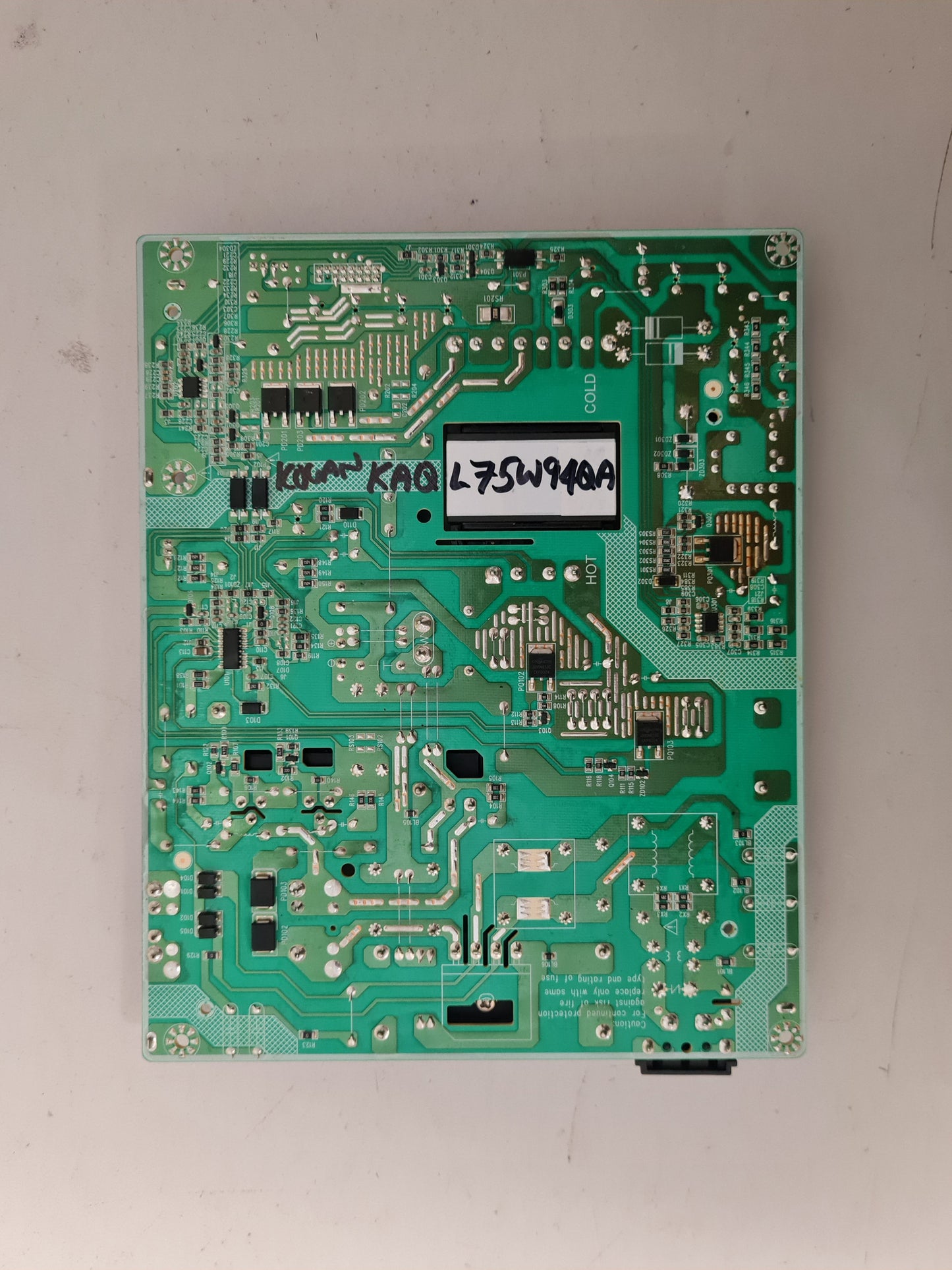 KOGAN KAQL75W94QA POWER SUPPLY BOARD