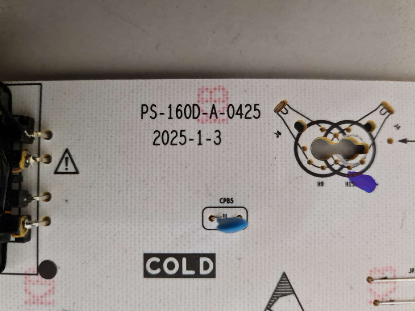 KOGAN KALED65U95TC POWER SUPPLY BOARD PS-160D-A-0425