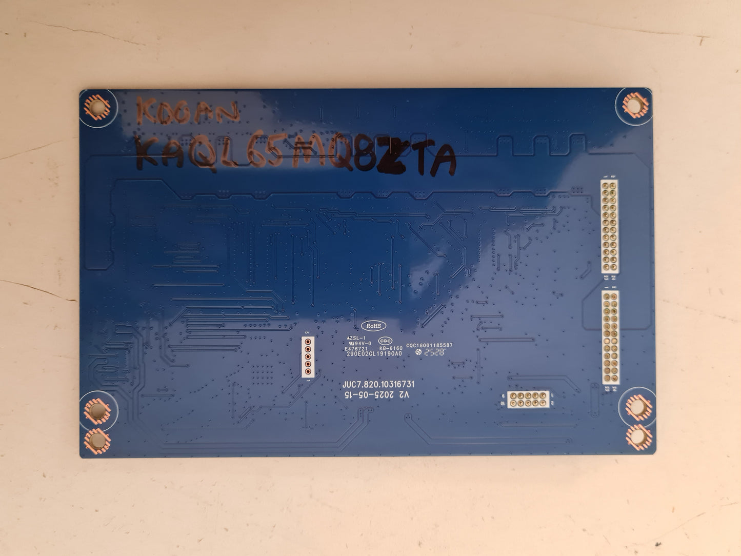 KOGAN KAQL65MQ8ZTA LED DRIVER BOARD JUC7.820.10316731