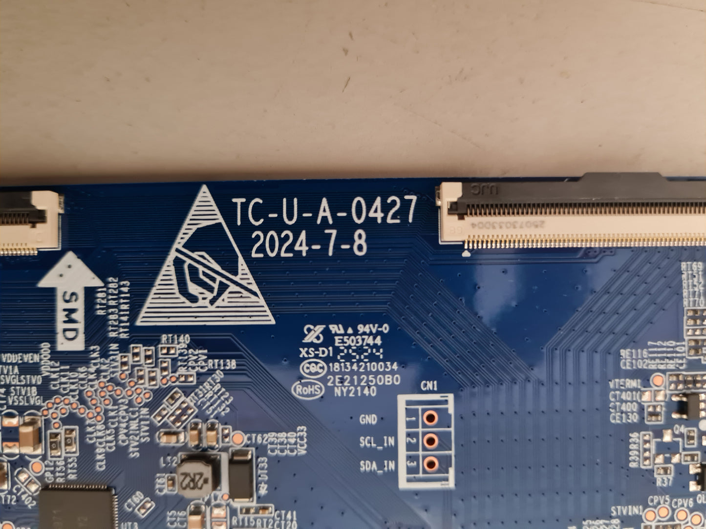 KOGAN KAQL65MQ8ZTA T-CON BOARD TC-U-A-0427