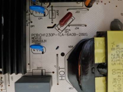 KOGAN KAQL65MQ8ZTA POWER SUPPLY BOARD CH1230P-1LA-6A0B-28BS