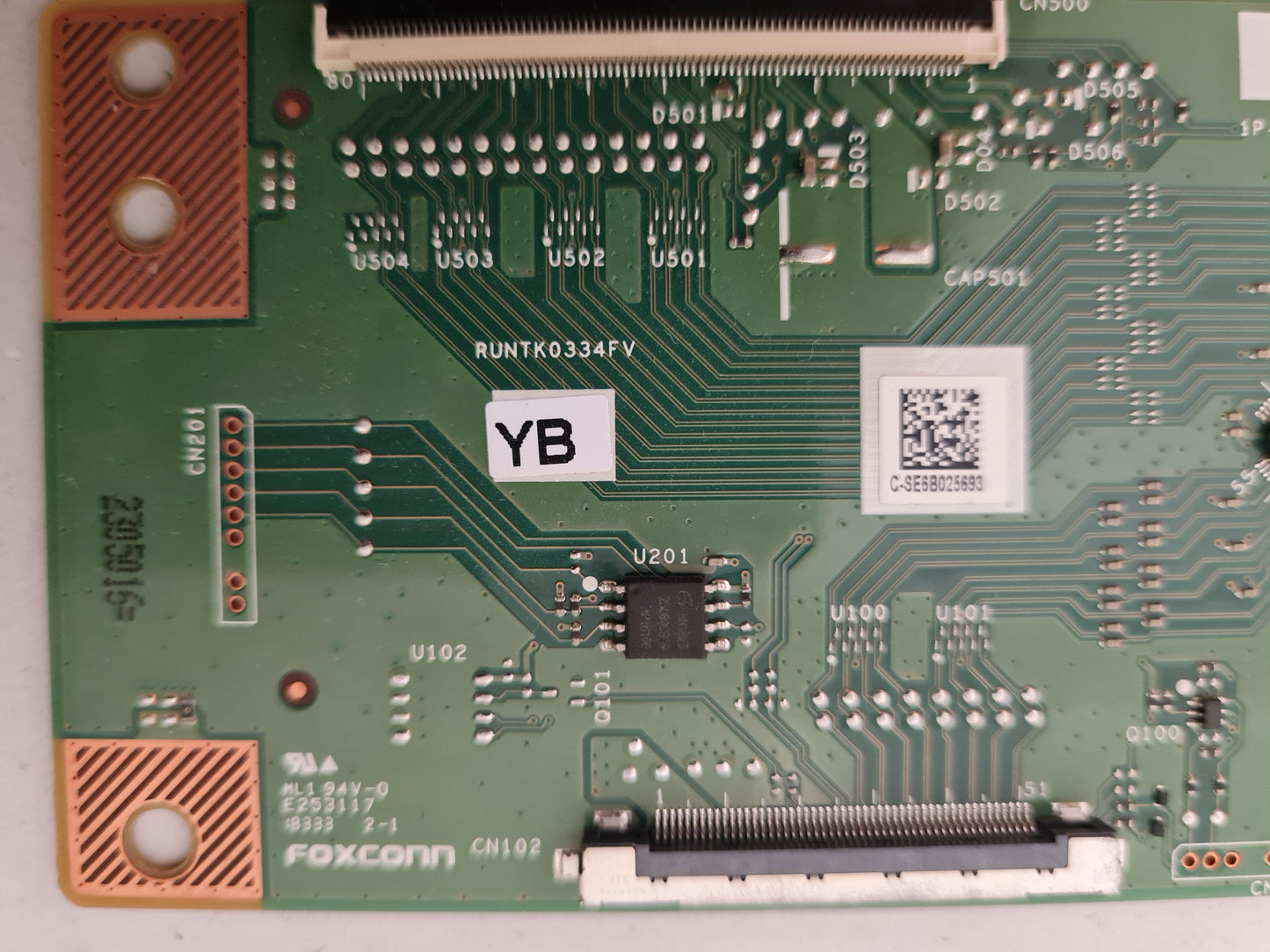 LG 60UK6200PTA .AAUMLJD T-CON BOARD RUNTK0334FVYB IP-0171XX00-40SB