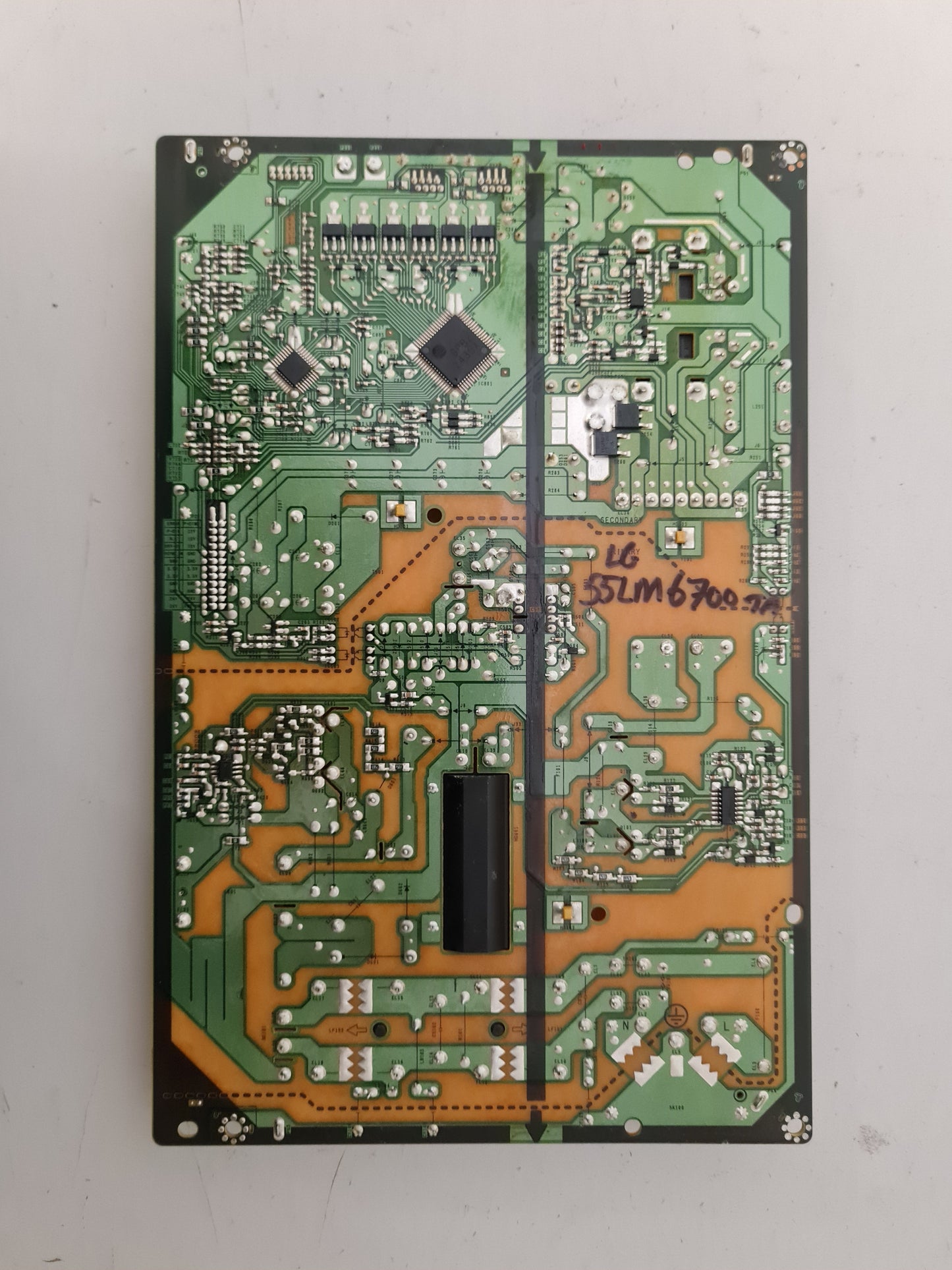 LG 55LM6700 POWER SUPPLY BOARD EAY62709002 EAX64744401 1.3 LGP55L-12LPB-3P