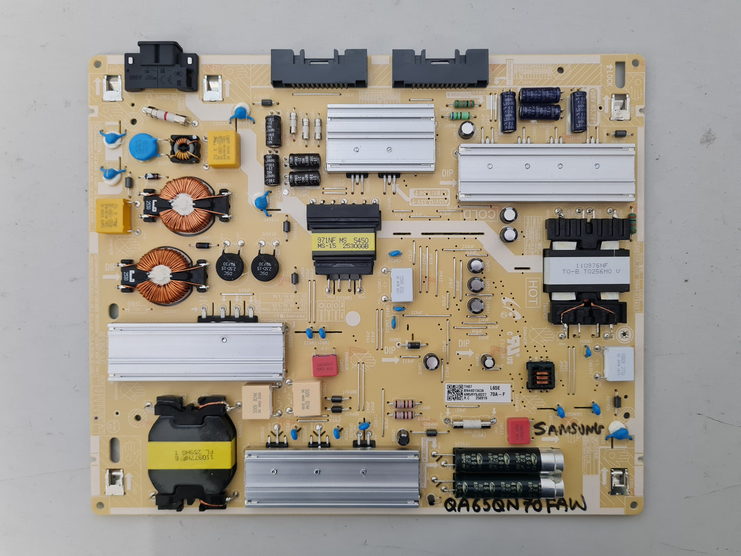 SAMSUNG QA65QN70FAW POWER SUPPLY BOARD BN44-01343A L65E70A_FHS