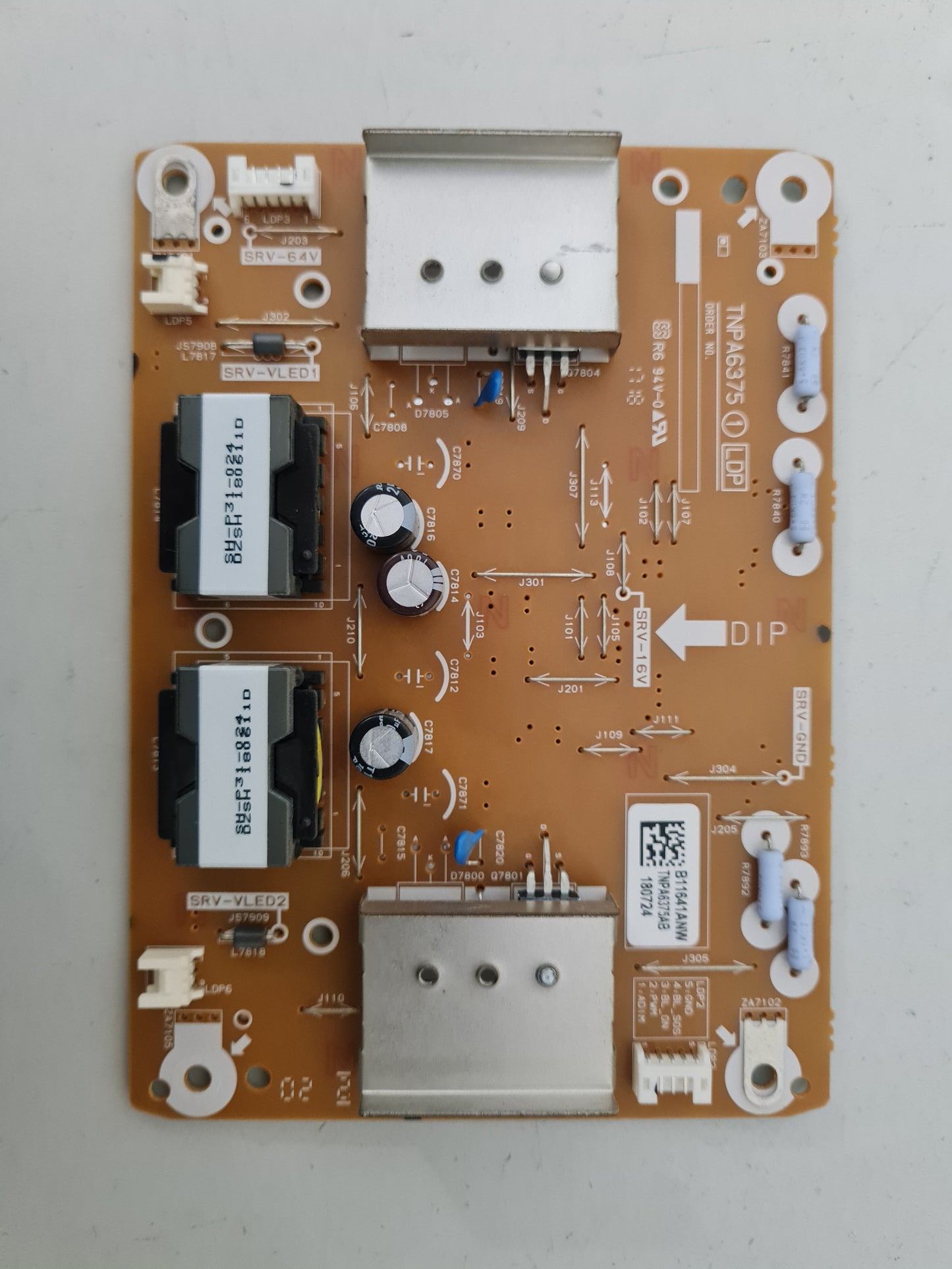 PANASONIC TH- 65FX600A POWER SUPPLY BOARD LDP TNPA6375 (1)[LDP]
