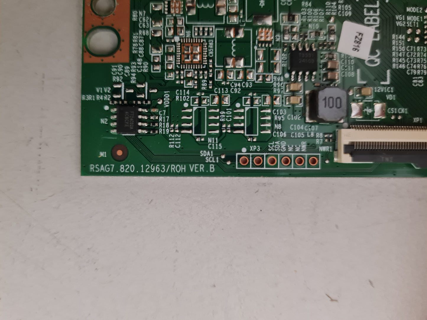 HISENSE 65U7NAU T-CON BOARD RSAG7.820.12963 331379