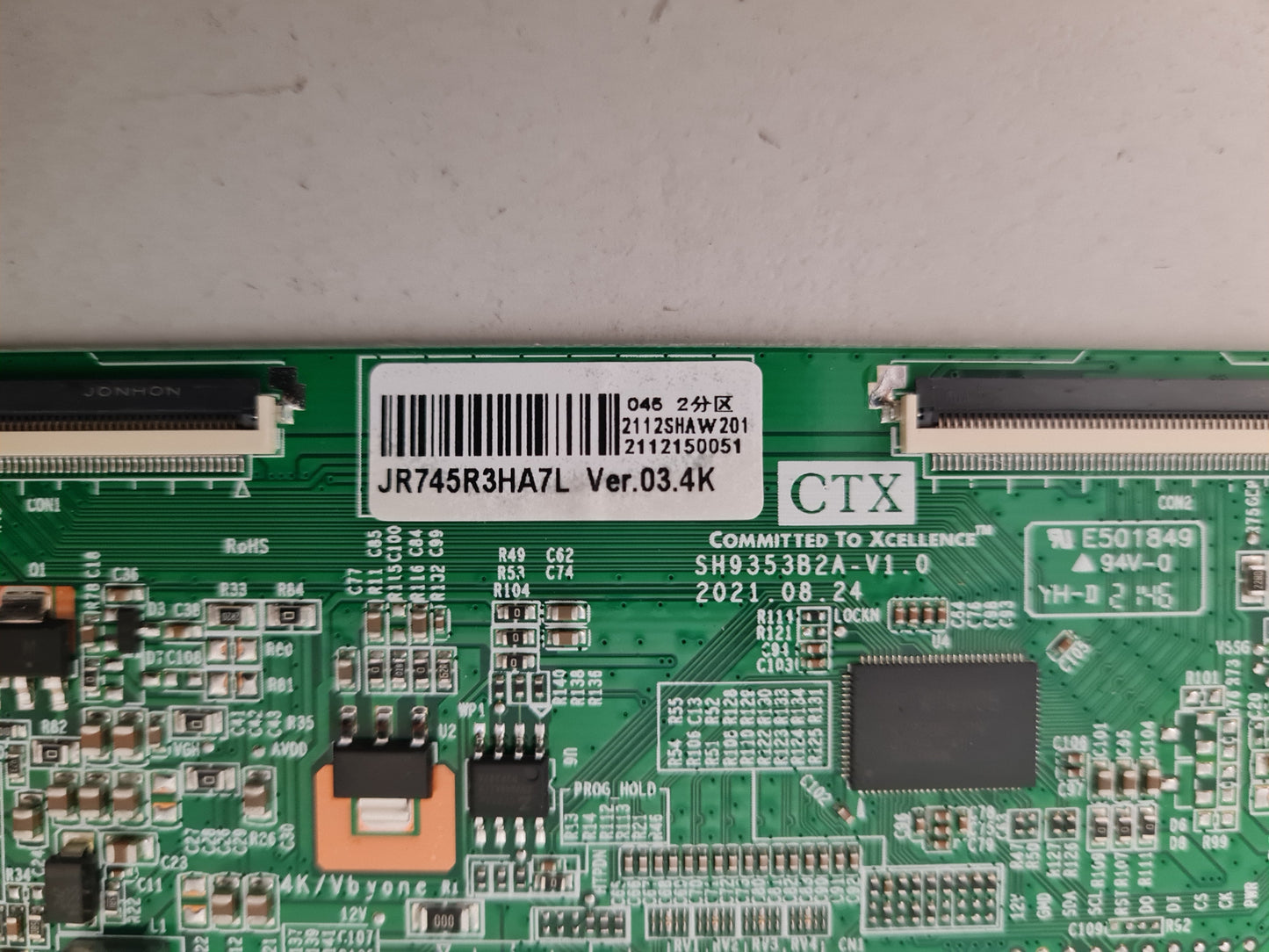 EKO K750USG T-CON BOARD SH9353B2A-V1.0